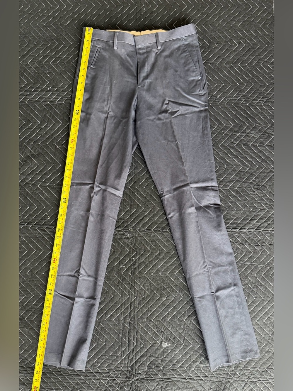 Men's Black Dress Pants - Classic Tailored Taper